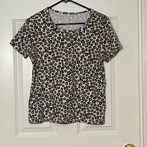 LEOPARD SHIRT SIZE M (8-10)